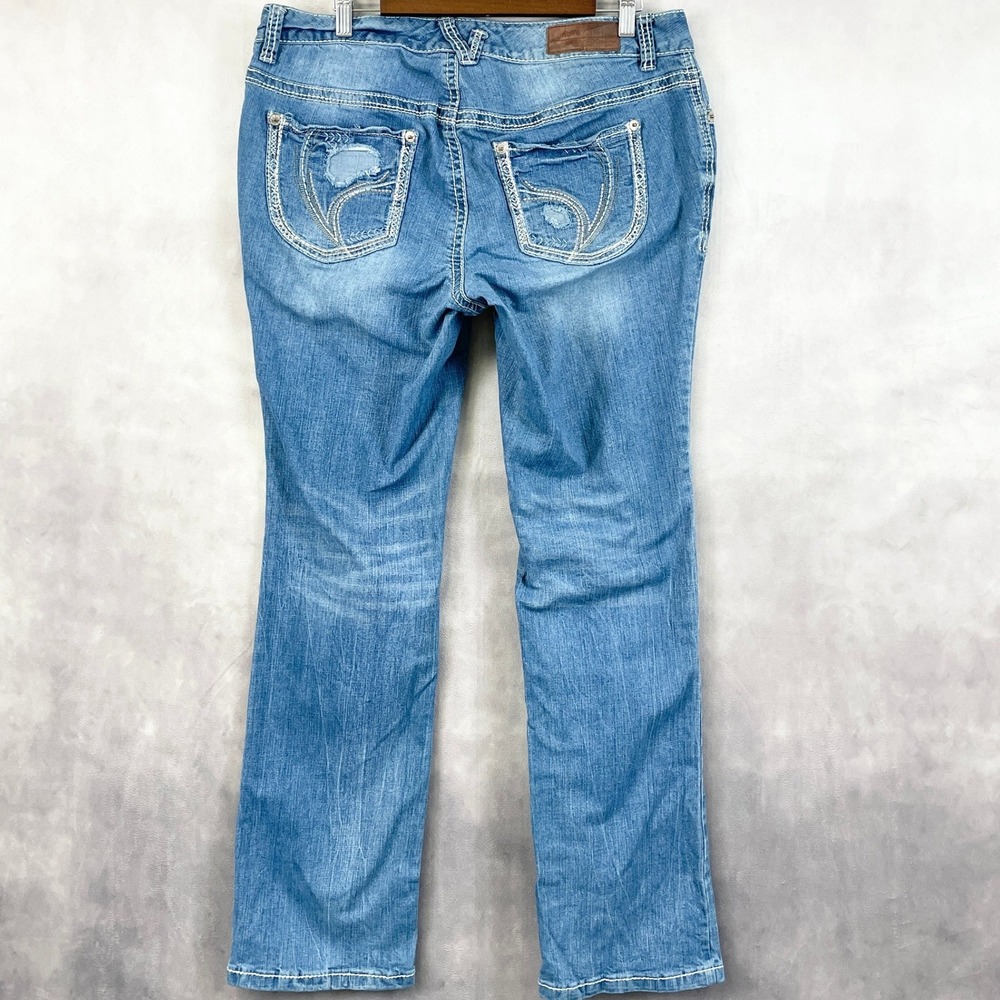 Ariya Jeans Womens‎ Bootcut Jeans Size 14 Y2K Western Cowgirl Rodeo Preppy Girly